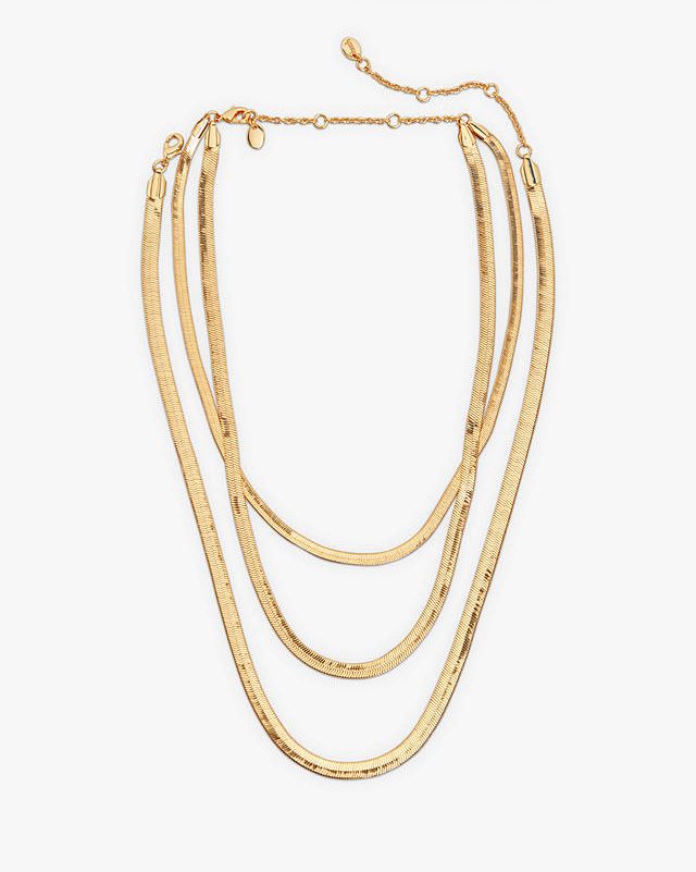 Aster Snake Chain Layered Necklace