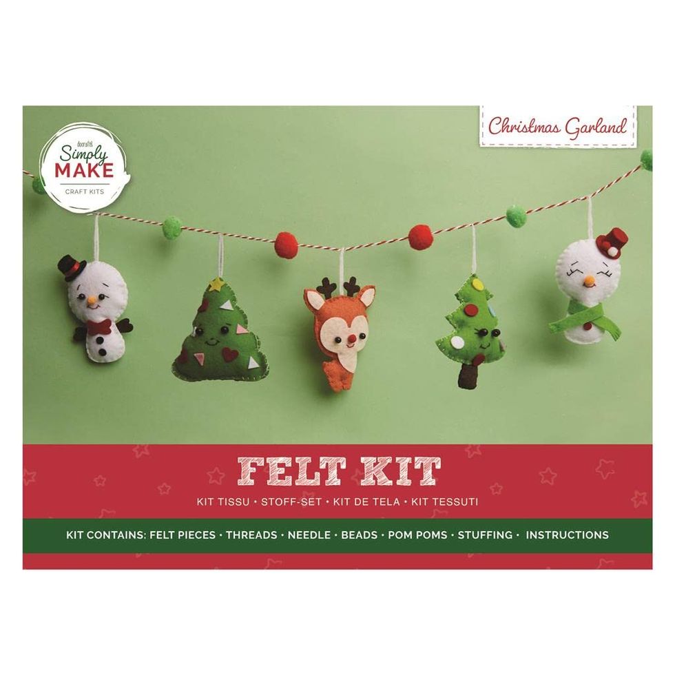 Christmas Pom Pom Decoration Kits (Pack of 3) Christmas Crafts