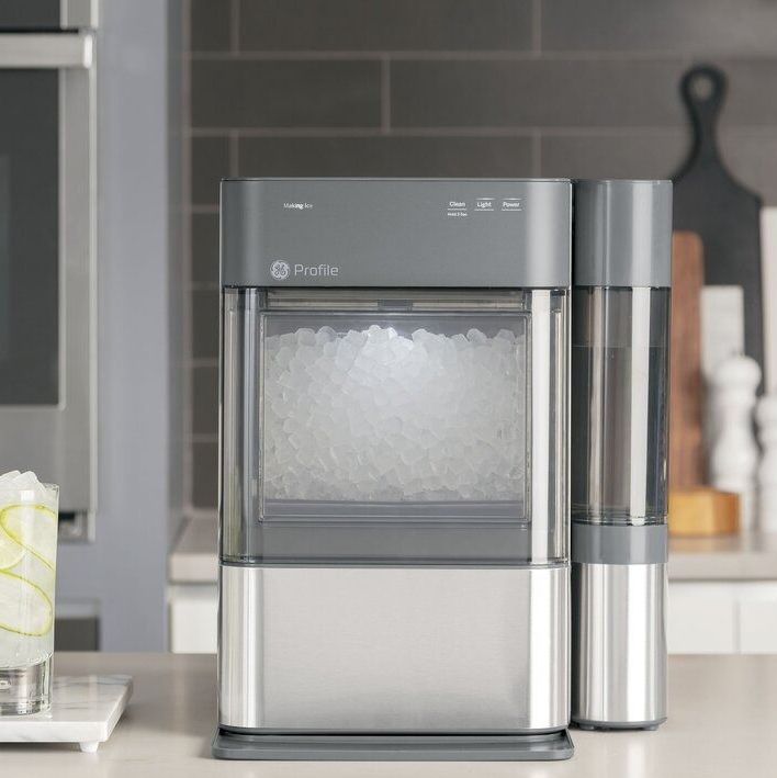  Thereye Countertop Nugget Ice Maker, Front-Loading