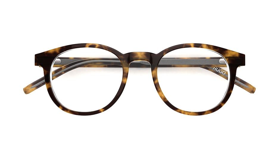 Hugo boss shop tortoise shell glasses