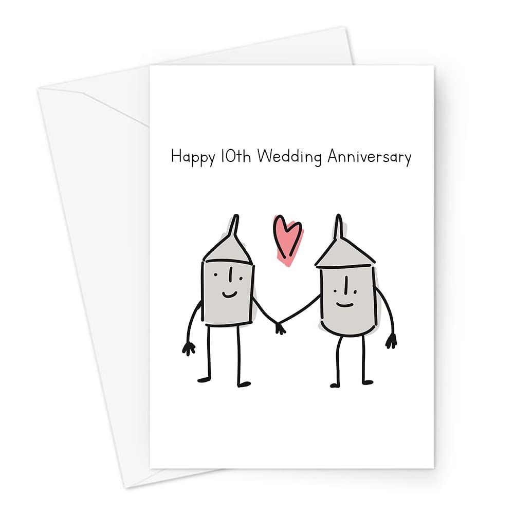 Tenth wedding outlet anniversary