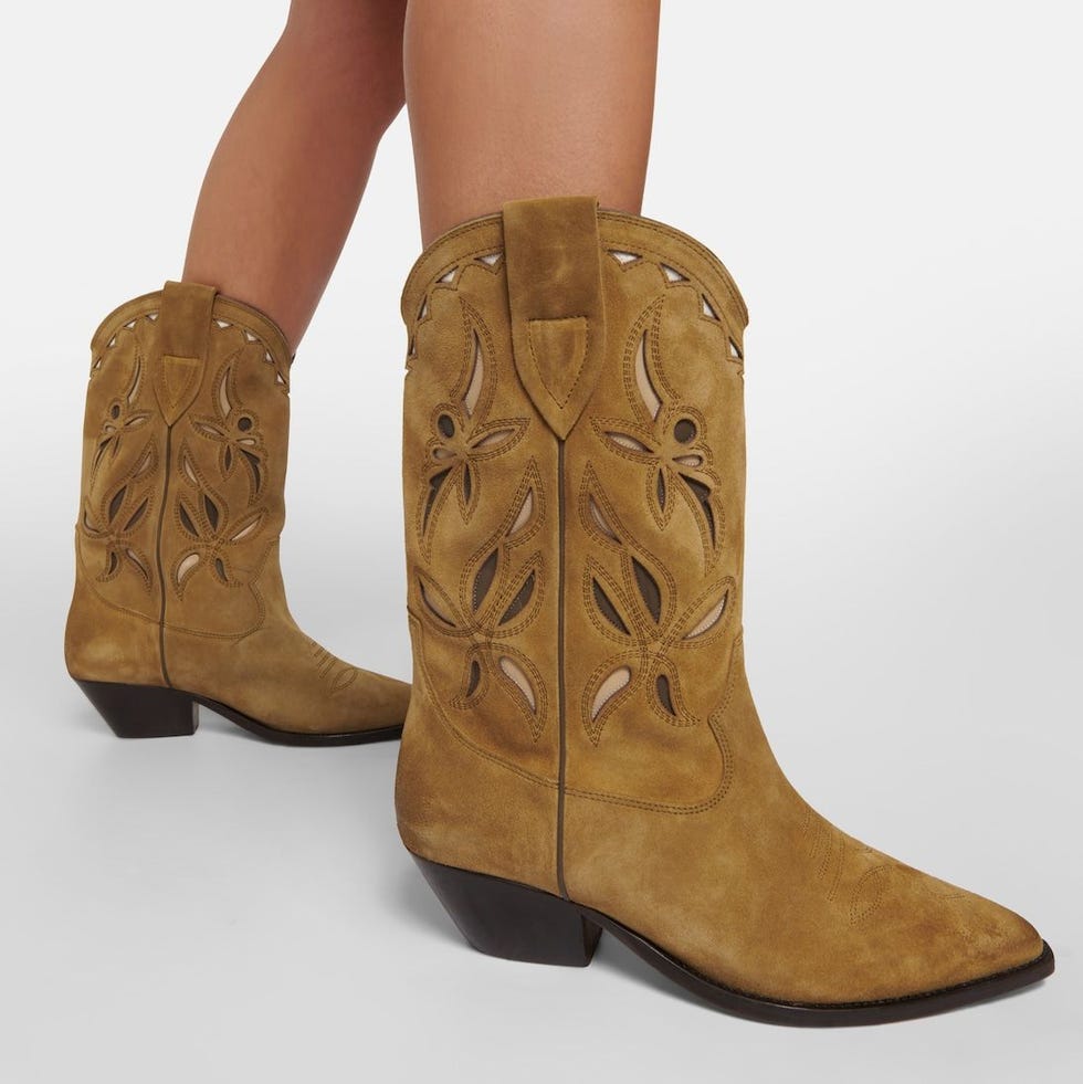 Duerto Suede Cowboy Boots