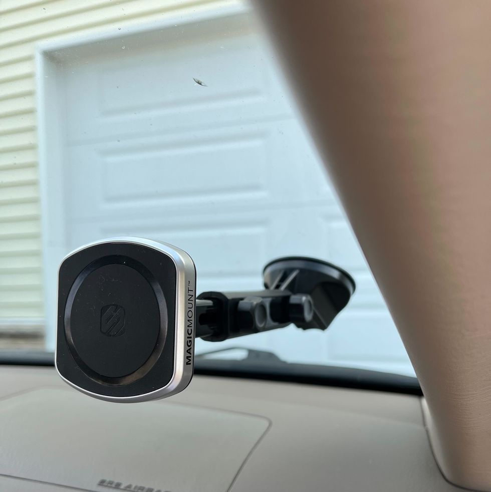 WindshieldFone - fully adjustable windshield mounted car phone