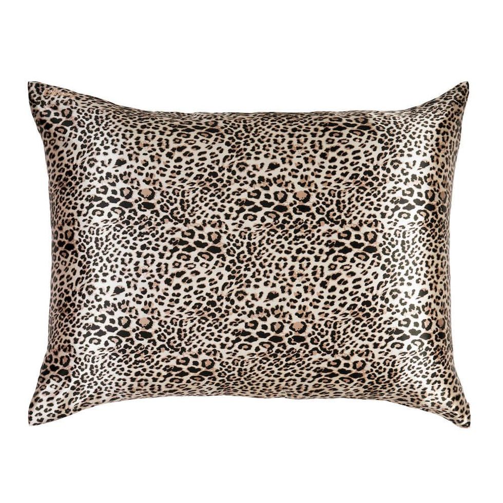 Silk Pillowcase in Leopard