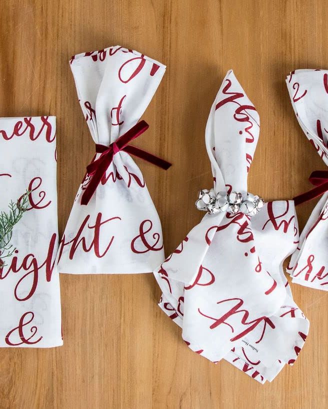 13 Best Christmas Napkins of 2023 - Cloth and Paper Holiday Napkins