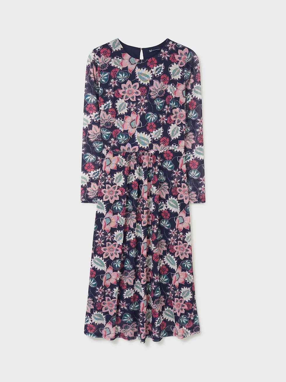 Alma Floral Print Midi Dress