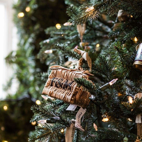 Fortnum's Mini Hamper Christmas Decoration