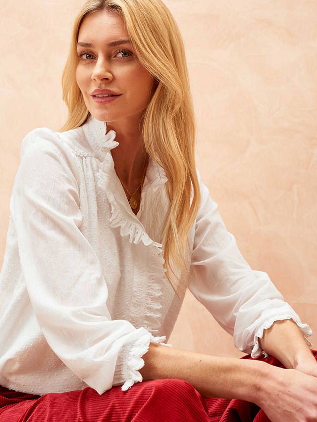 11 of the prettiest frill collar blouses