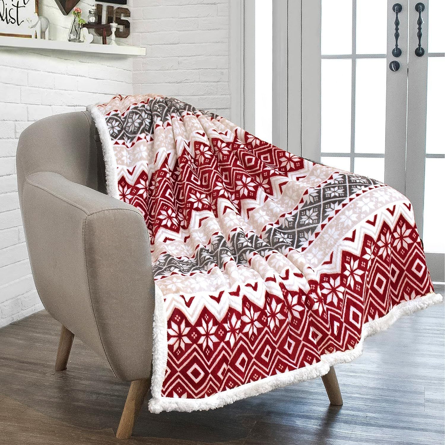 Xmas blankets hot sale