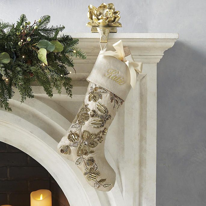 Luxury christmas store stockings