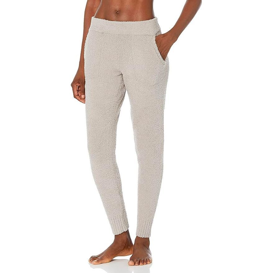  Womens Sweatpants Casual Fleece Lined Joggers Solid
