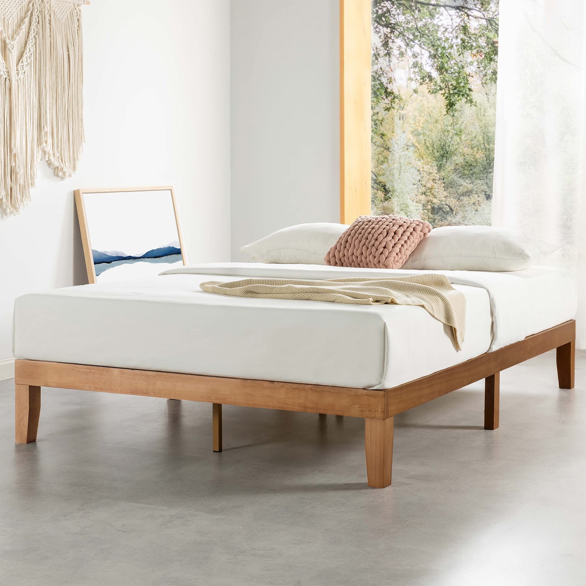 Queen bed shop frame affordable