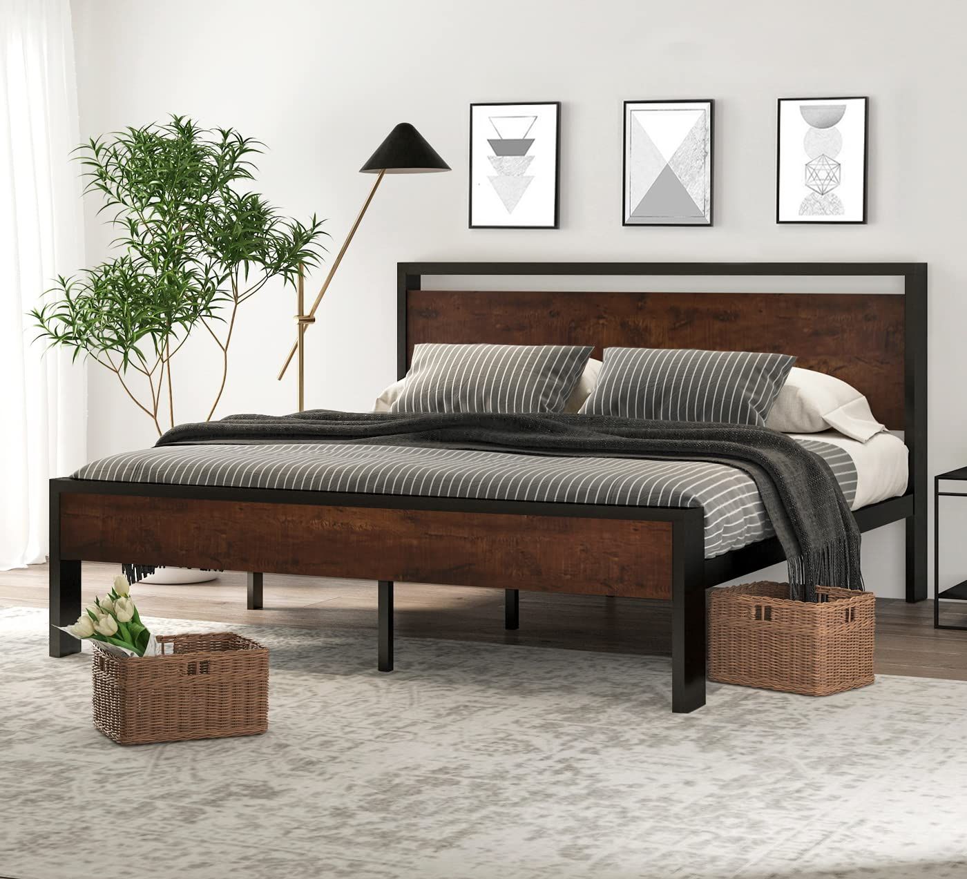 Cheap modern deals bed frame