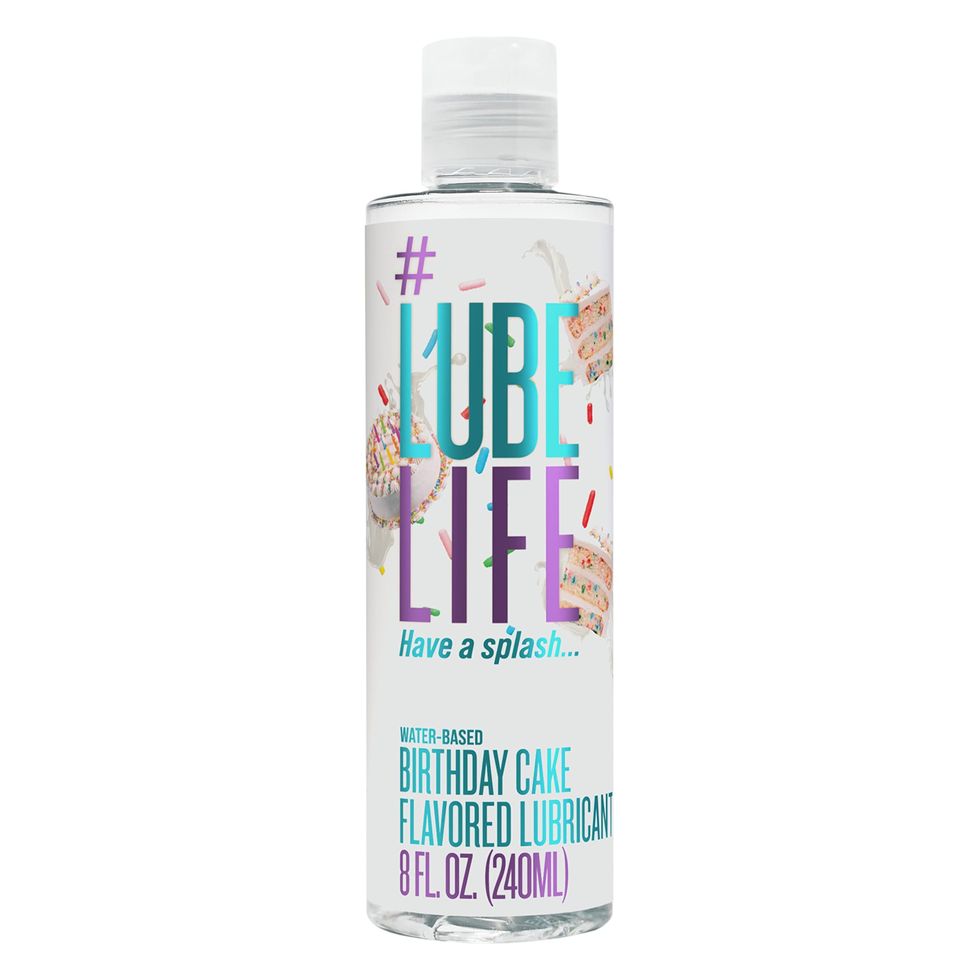 Lube Life 2-in-1 Water & Coconut Oil Based Massage and Lubricant, Massage Oil and Lube for Men, Women & Couples, 8 fl oz