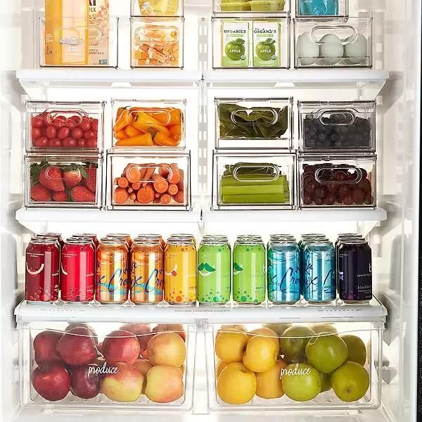 The Home Edit by iDesign Fridge Storage Solution