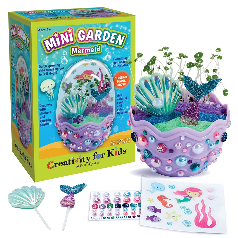 Mini Garden Mermaid Terrarium Kit