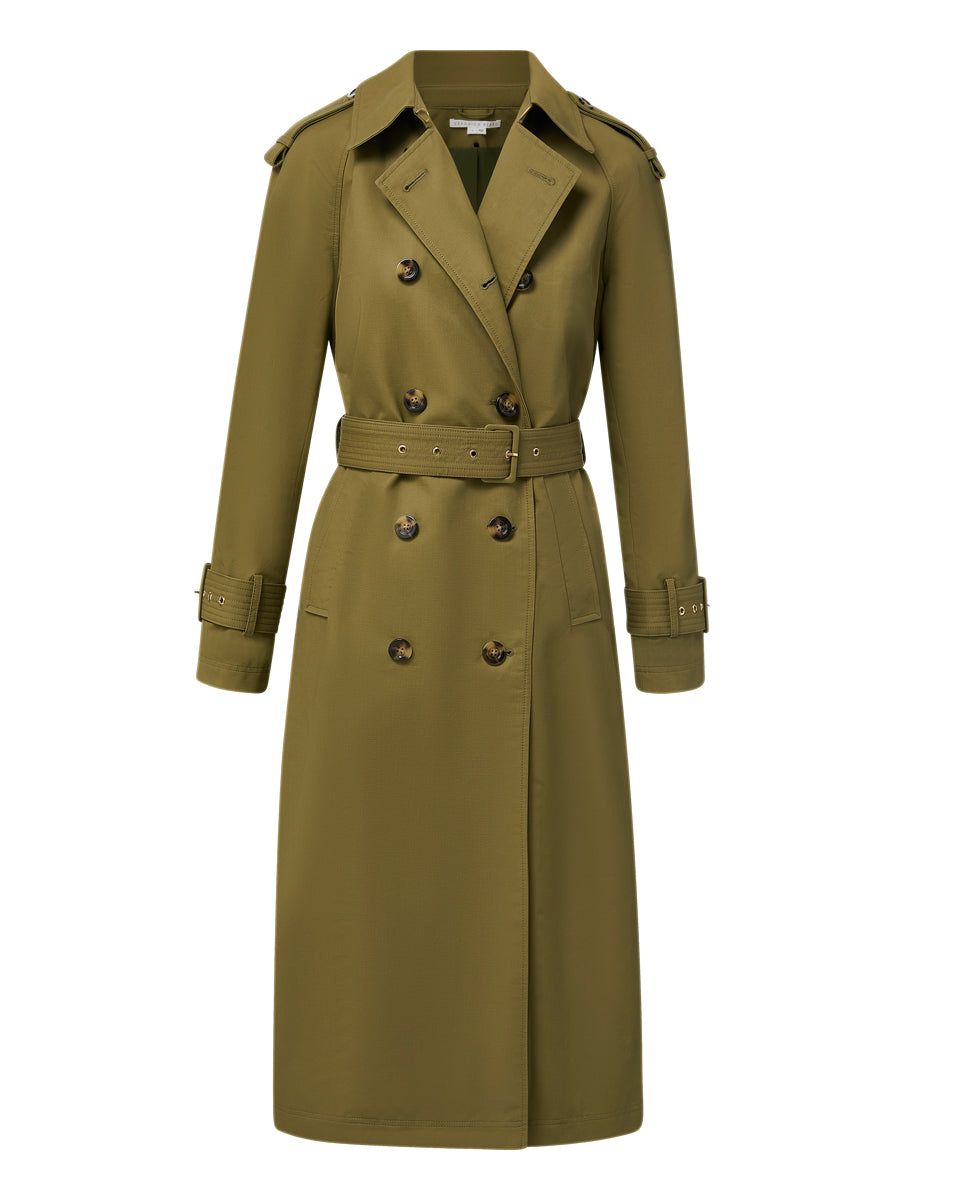 Burberry belted-waist trench coat - Neutrals