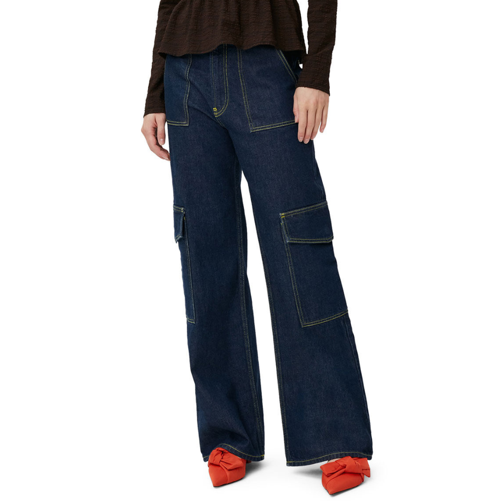 Ganni cargo jeans