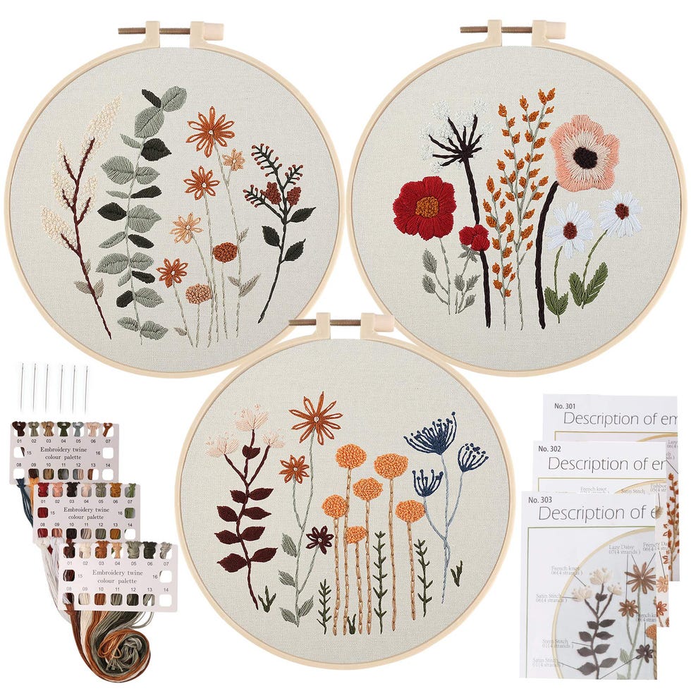 Embroidery Starter Kit (3-Pack) Embroidery Starter Kit (3-Pack)