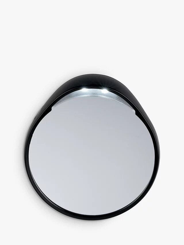 10x Magnifying Lighted Mirror