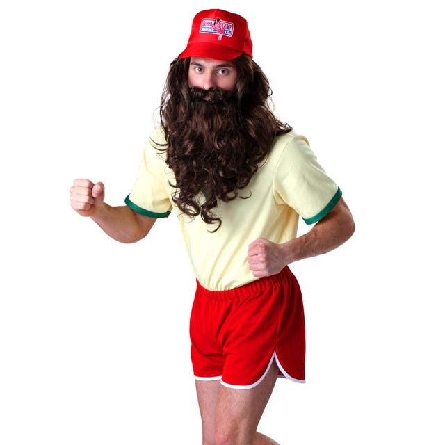 Running Forrest Gump Costume Medium White