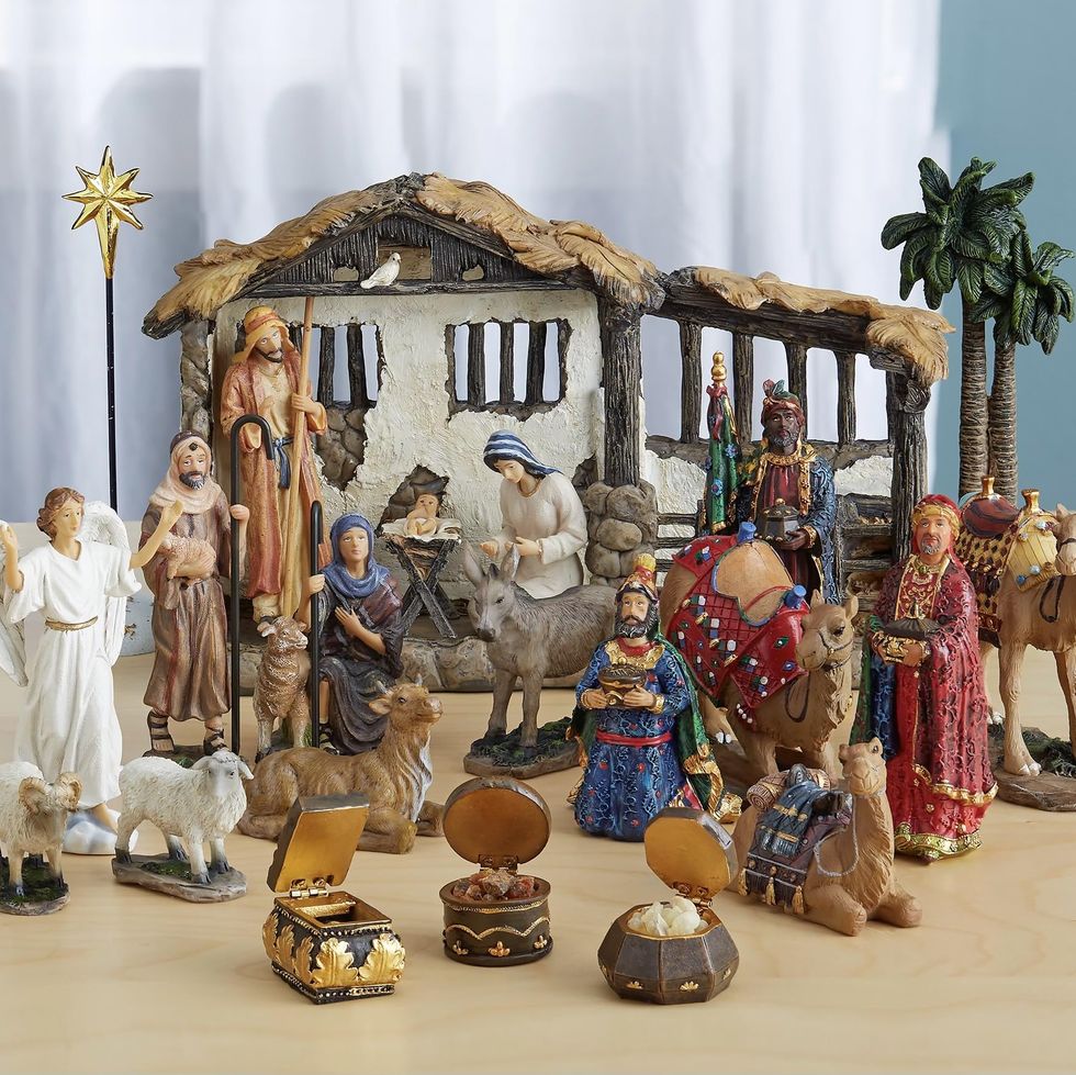 Nativity Scene Stocking The Holiday Aisle