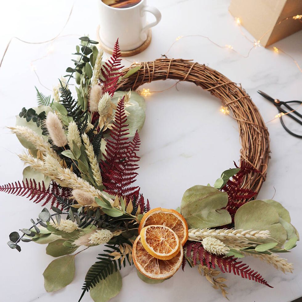 Make A Wreath For Christmas Floristry Making Kit