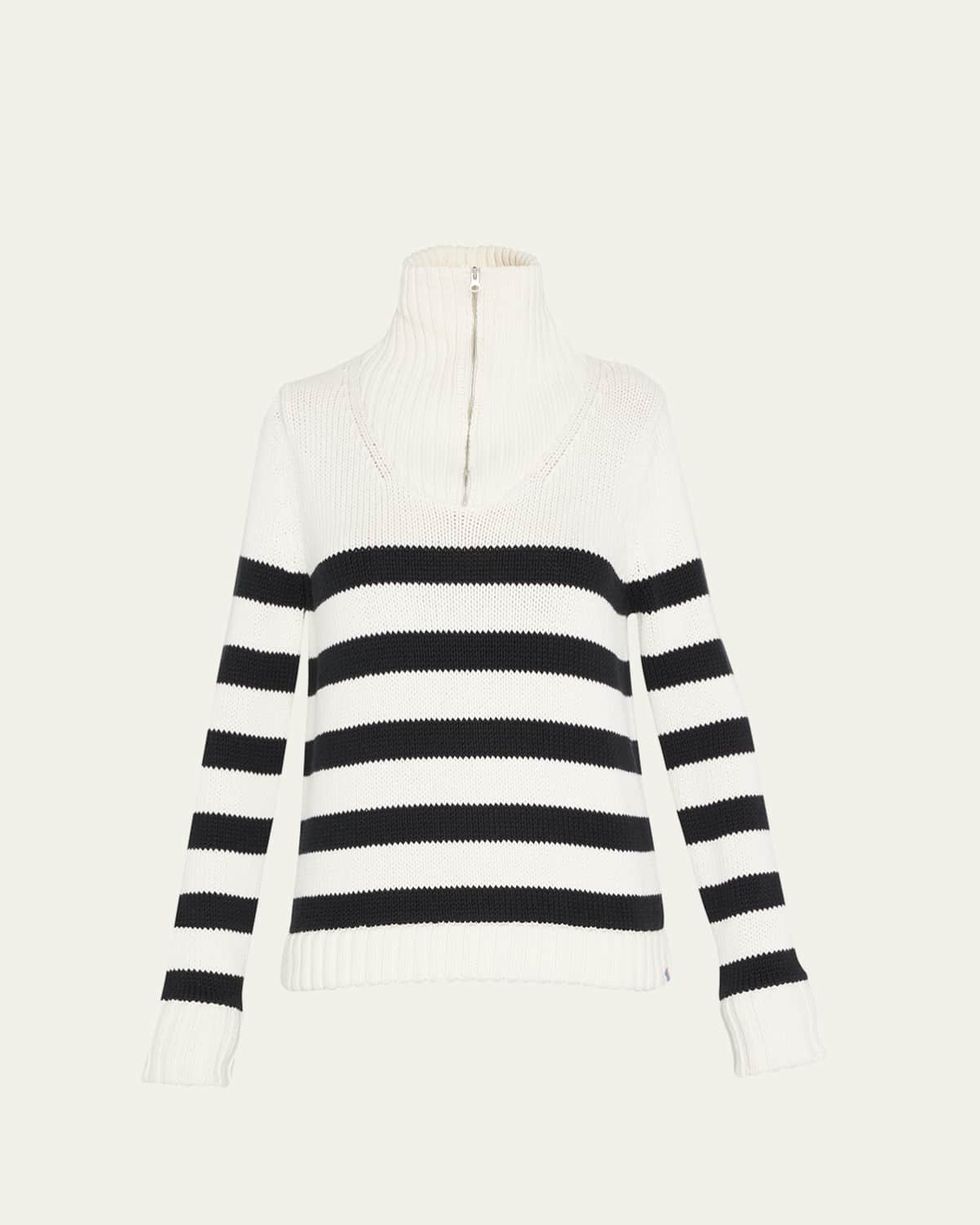 The Matey Stripe Cropped Sweater