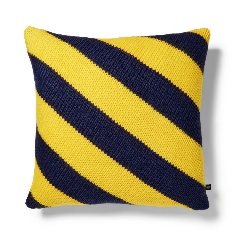 Rugby Stripe Toss Pillow