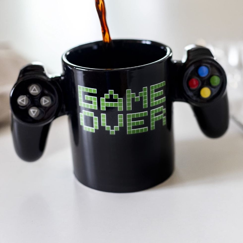 Coffee & Games - Geek Funny Gamer Gift