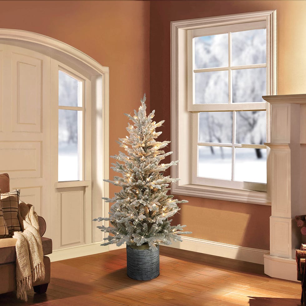 Flocked Arctic Fir Christmas Tree 