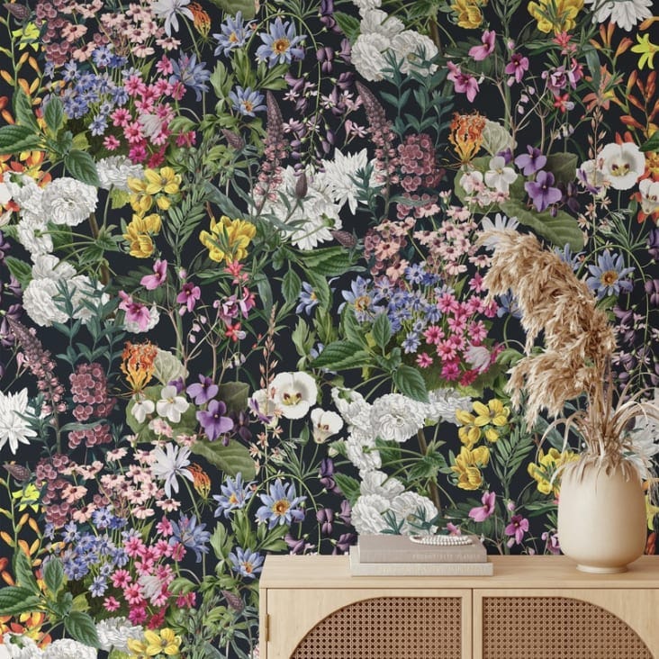 Papel pintado floral