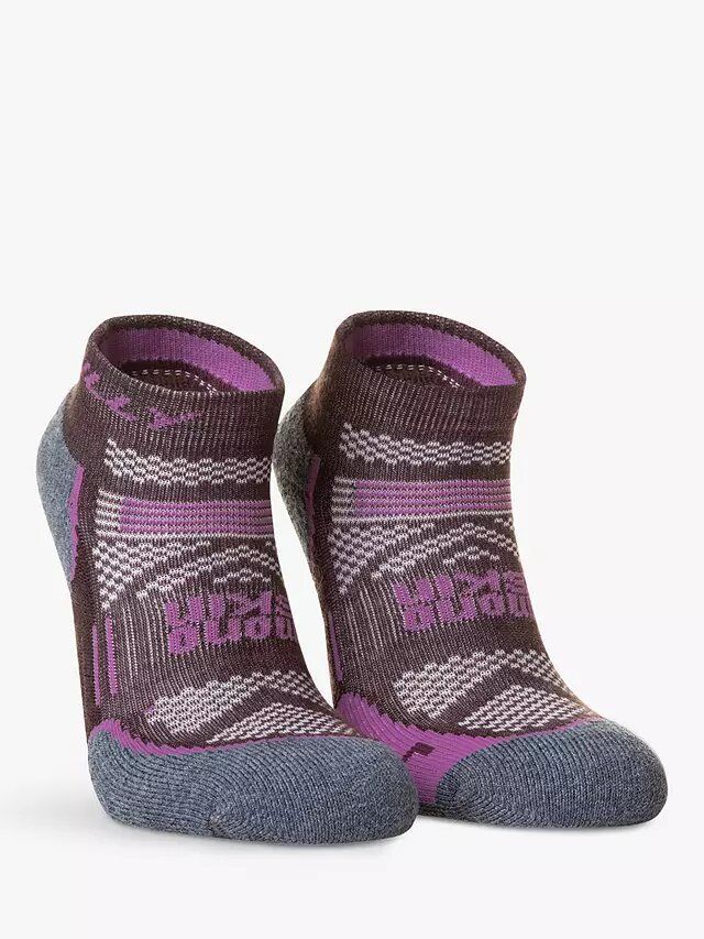 Supreme Ankle Running Socks, Cocoa/Heather