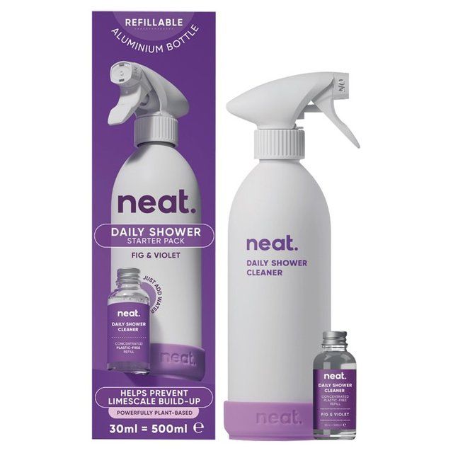 Neat Daily Shower Cleaner Refill Starter Pack Fig & Violet