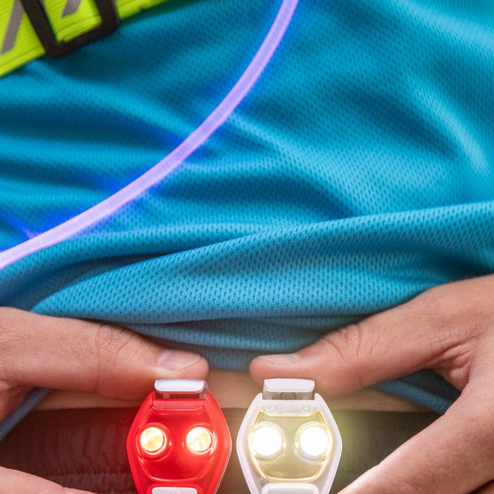 Running Lights For Runners, 2 Bright Led Running Lights For Runners Chest  Rotating 3 Modes Running Light Wearable 1pc