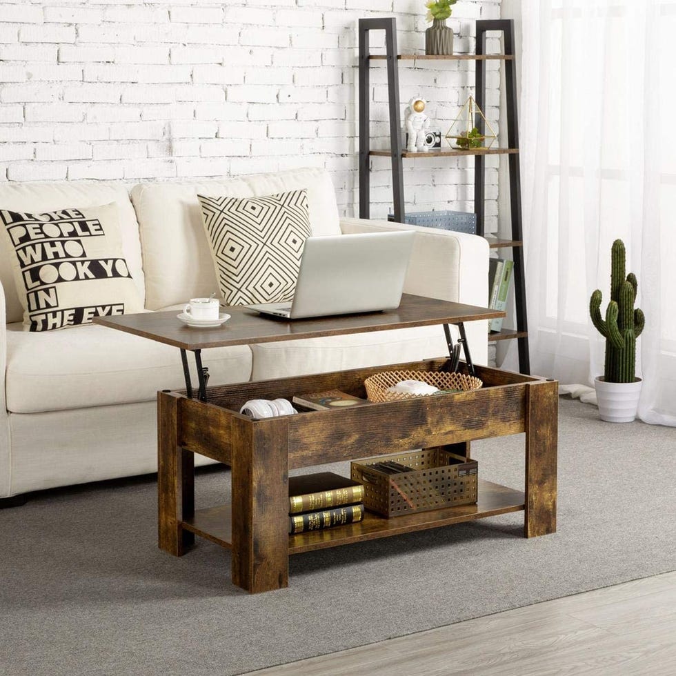 Yaheetech Lift Top Coffee Table