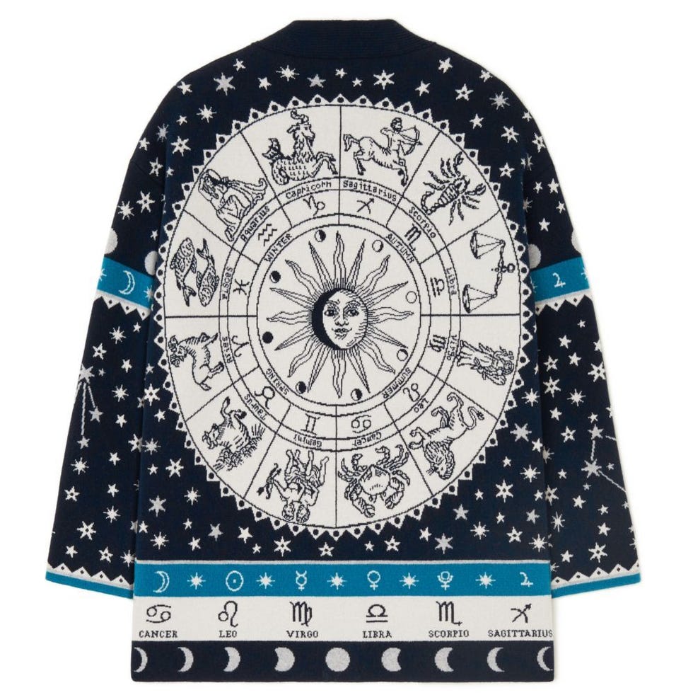 Astrology Wheel Cardigan Astrology Wheel Cardigan