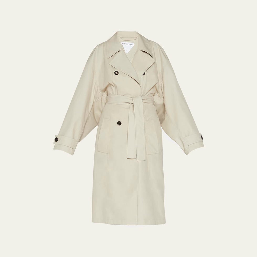 Double-Breasted Belted Trench Coat Double-Breasted Belted Trench Coat