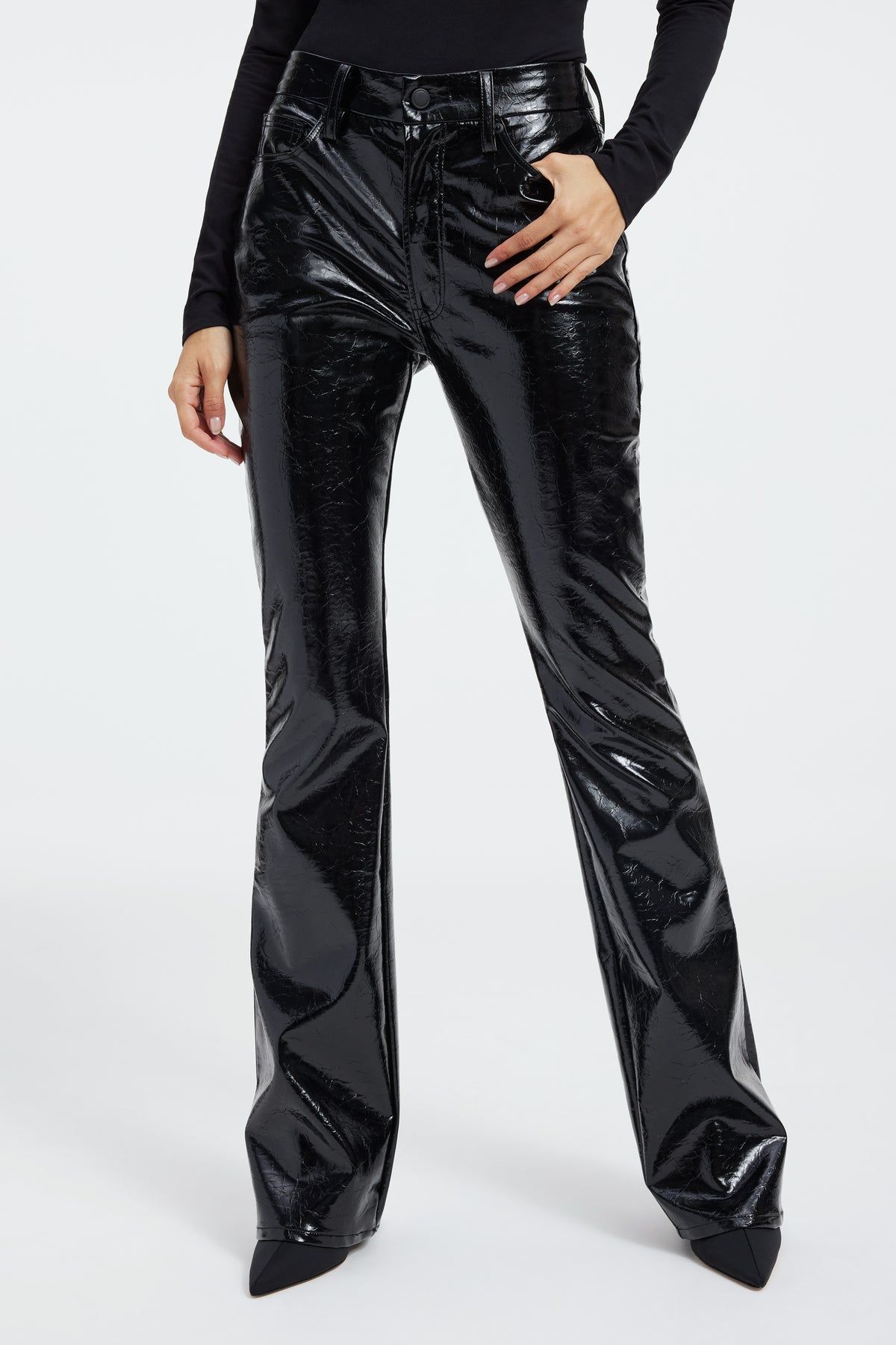 Good american leather sales pants