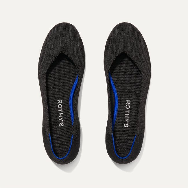 Comfortable black flats deals for wide feet