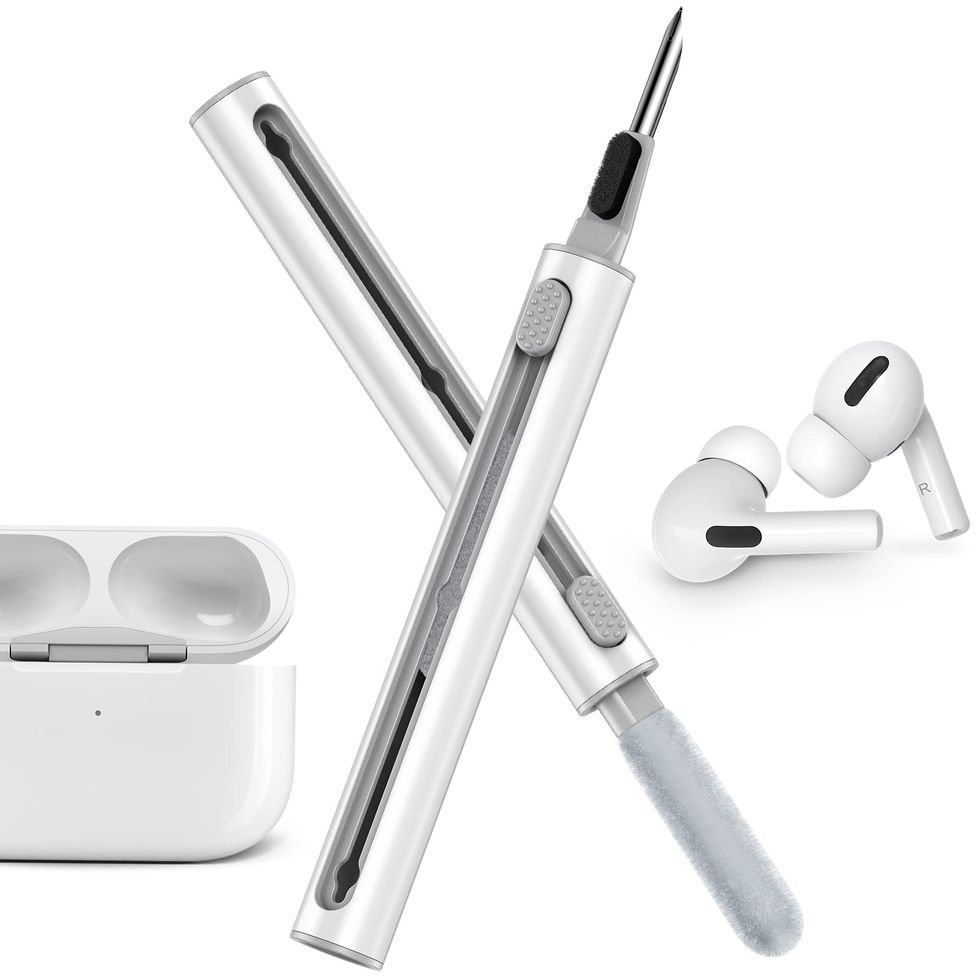  Kit de limpieza para Airpods, kit de limpieza de auriculares  para Airpods Pro 1 2 3, kit de limpieza de teléfono con cepillo para  auriculares Bluetooth, auriculares inalámbricos, iPhone, portátil, :  Electrónica