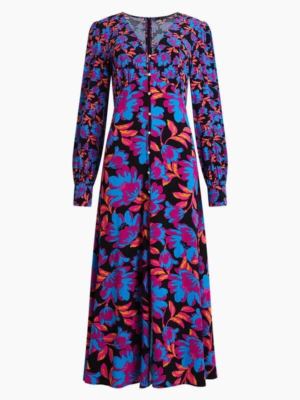 Darla Eco Anita Drape Midi Dress