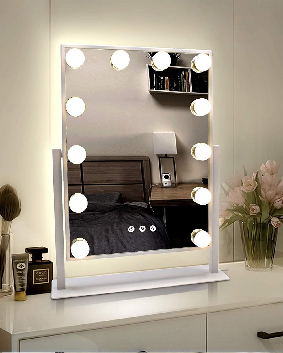 TUREWELL Hollywood Makeup Mirror with Lights