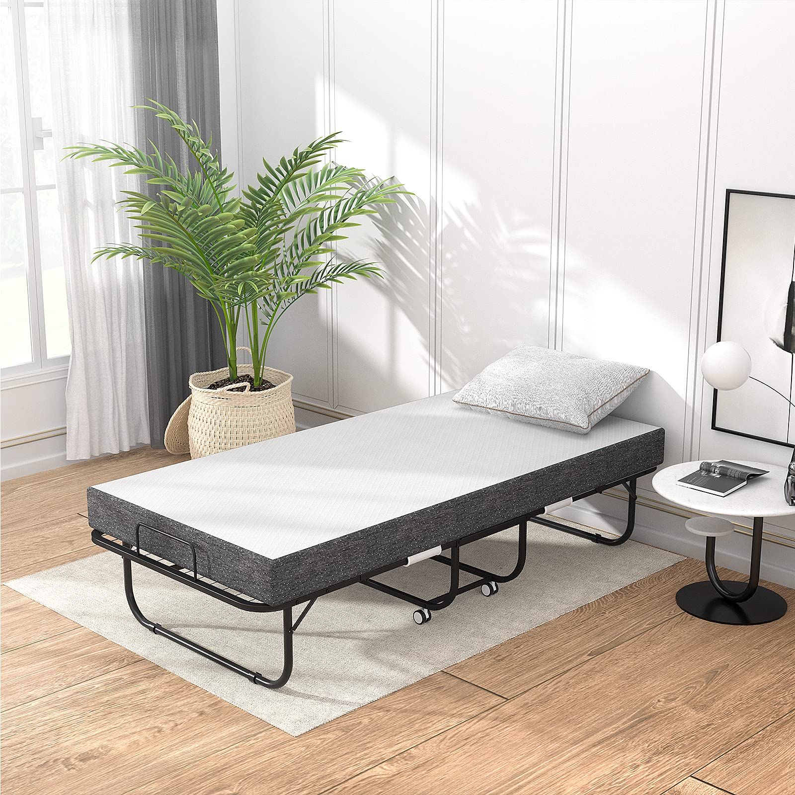 Best foldable deals bed frame