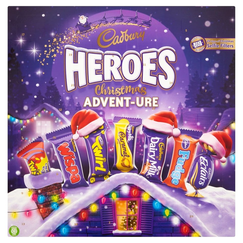 Dairy Milk Heroes Advent Calendar