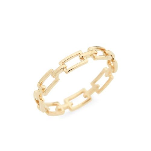 14k Gold Link Ring