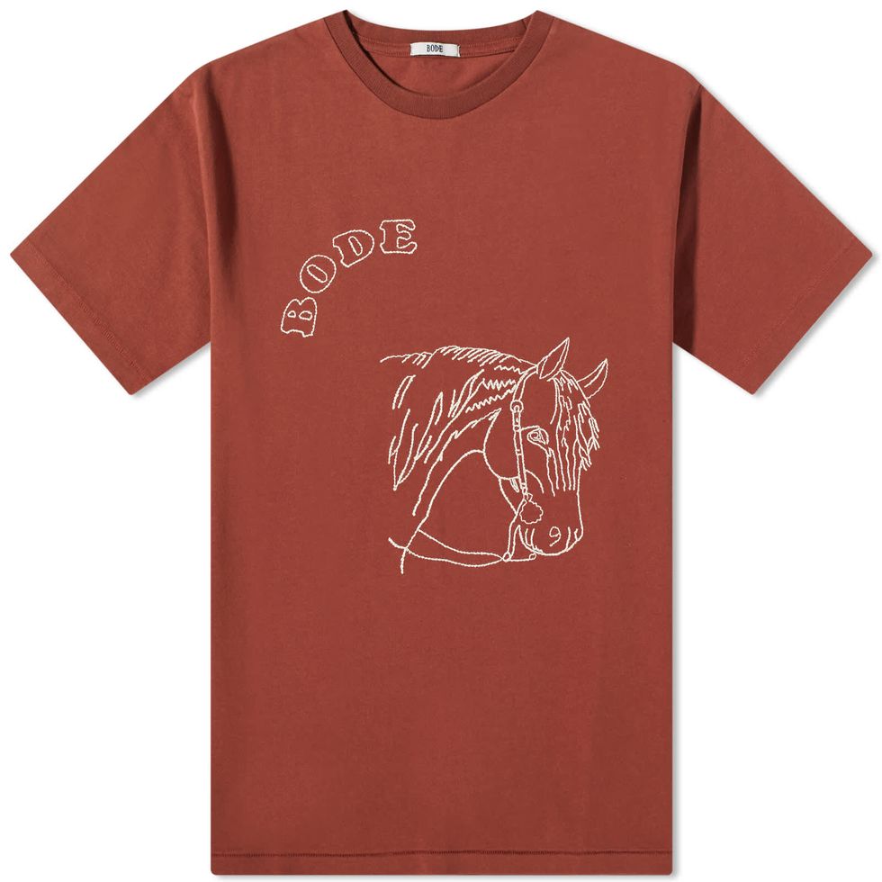 BODE Embroidered Pony T-Shirt