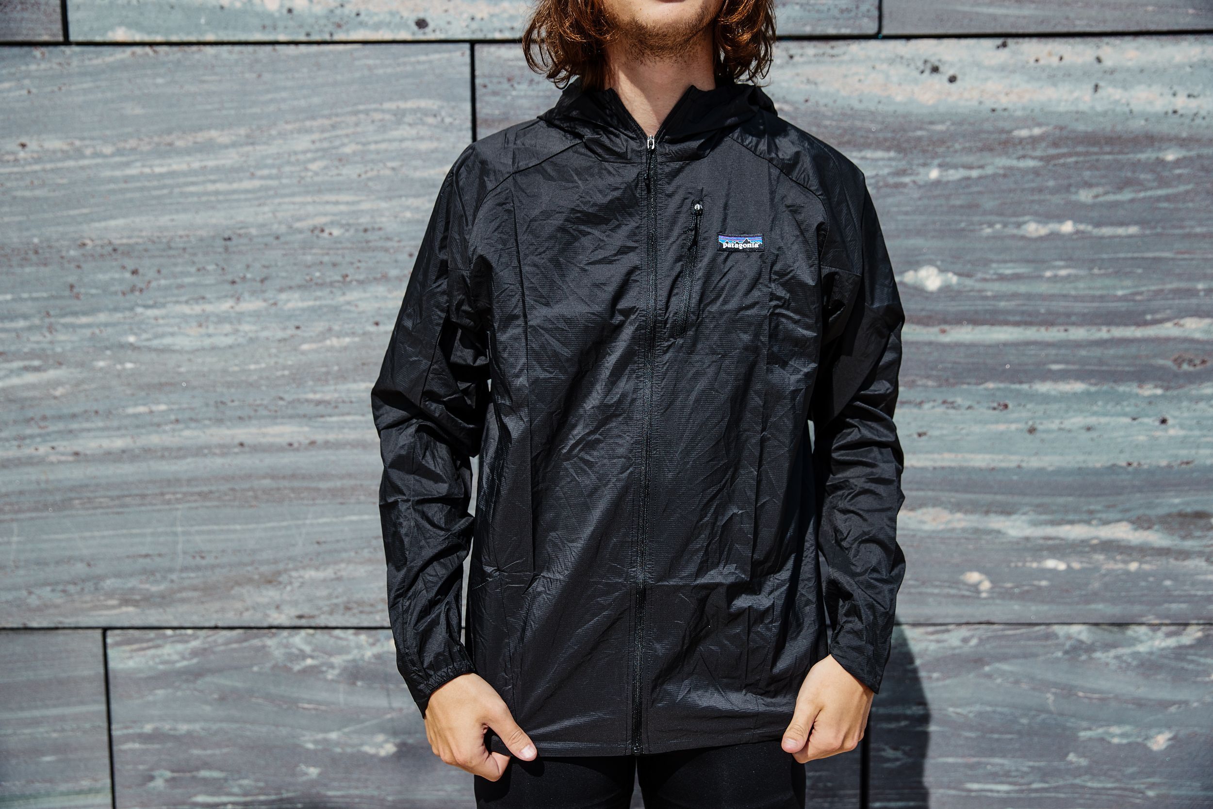 Windbreaker hot sale long jacket