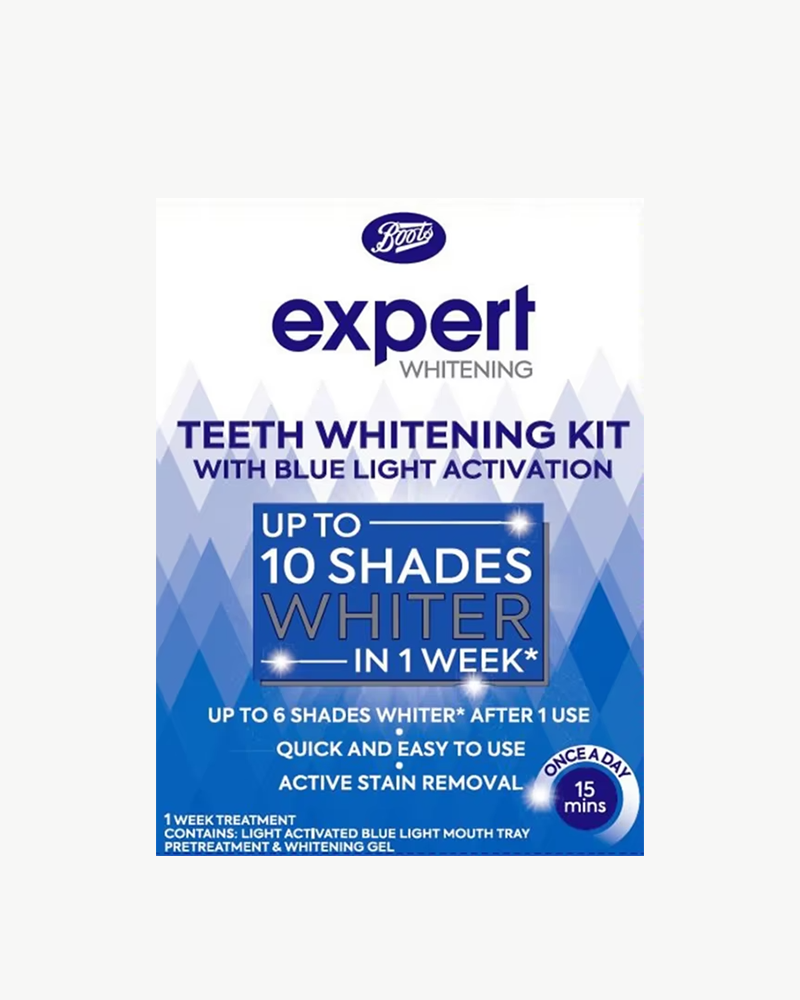 Expert Teeth Whitening Kit with Blue Light Activation