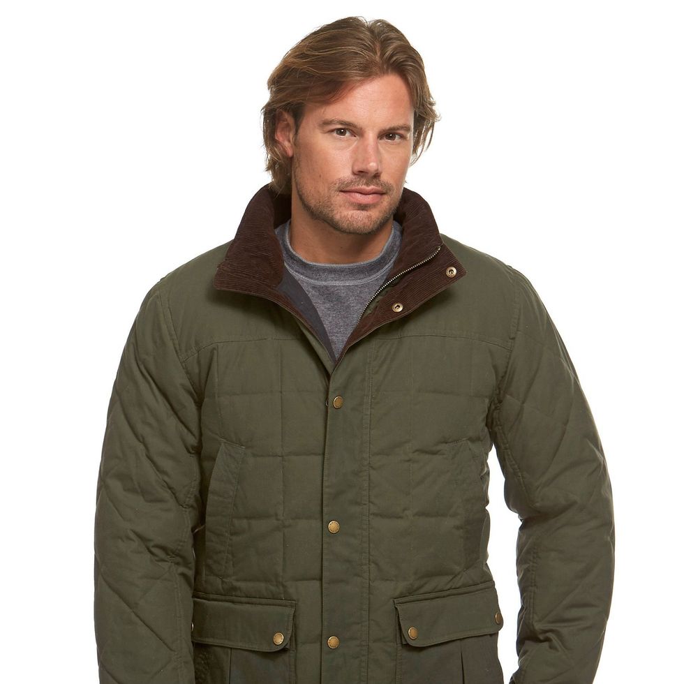 Upcountry Waxed-Cotton Down Jacket